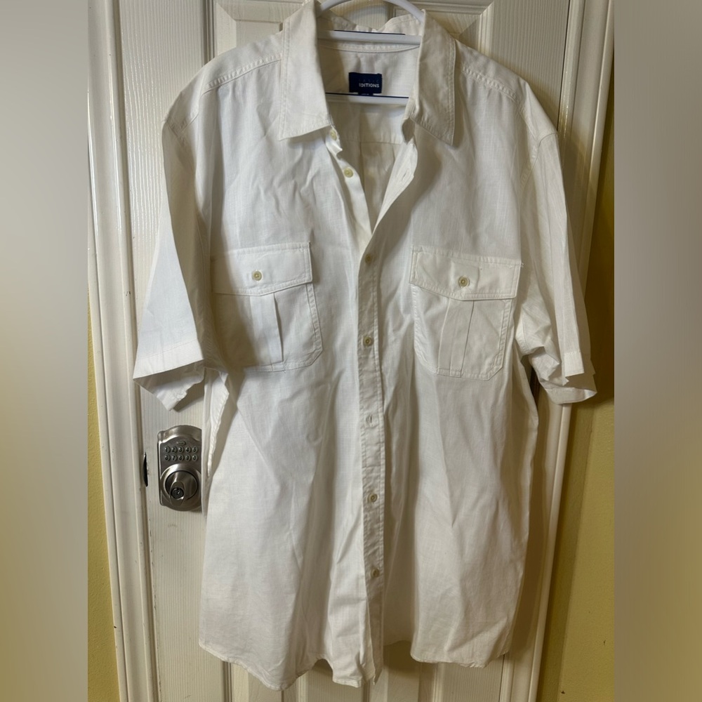 3/15 Basic Editions short sleeve button ups